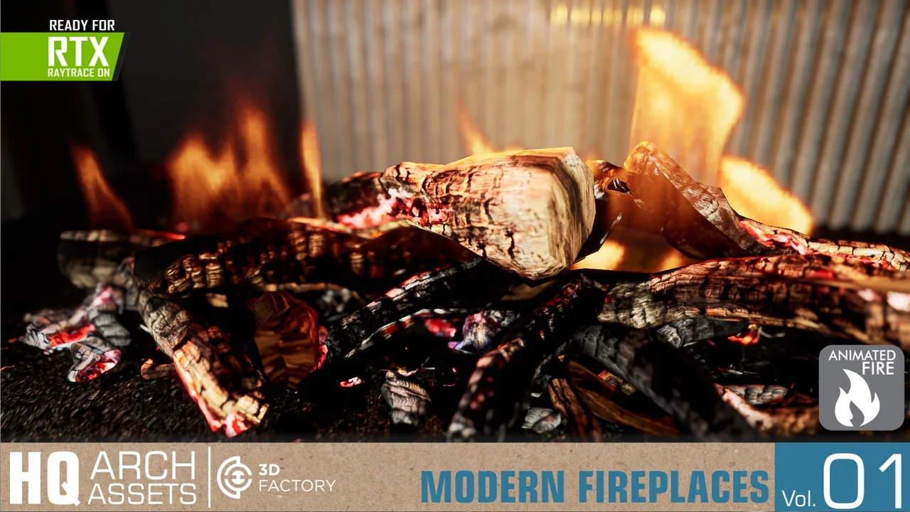 HQ Fireplaces Vol. 1 asset
