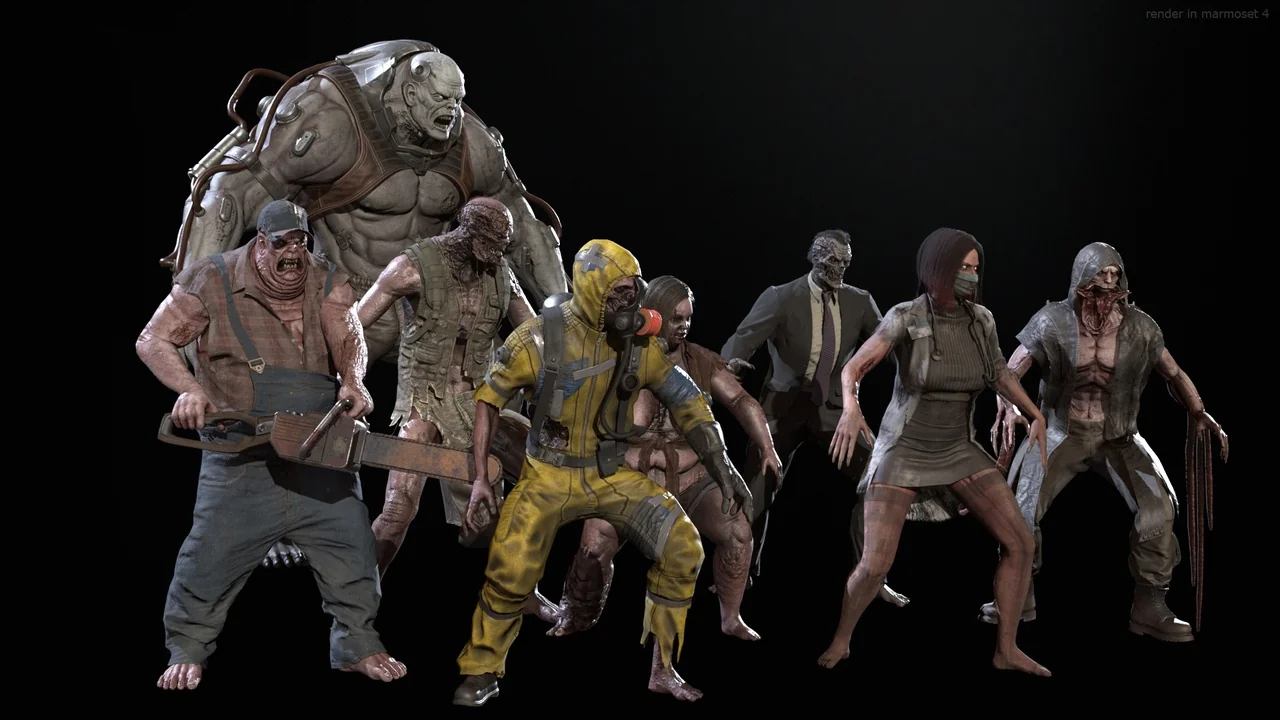 Urban Zombie Pack asset