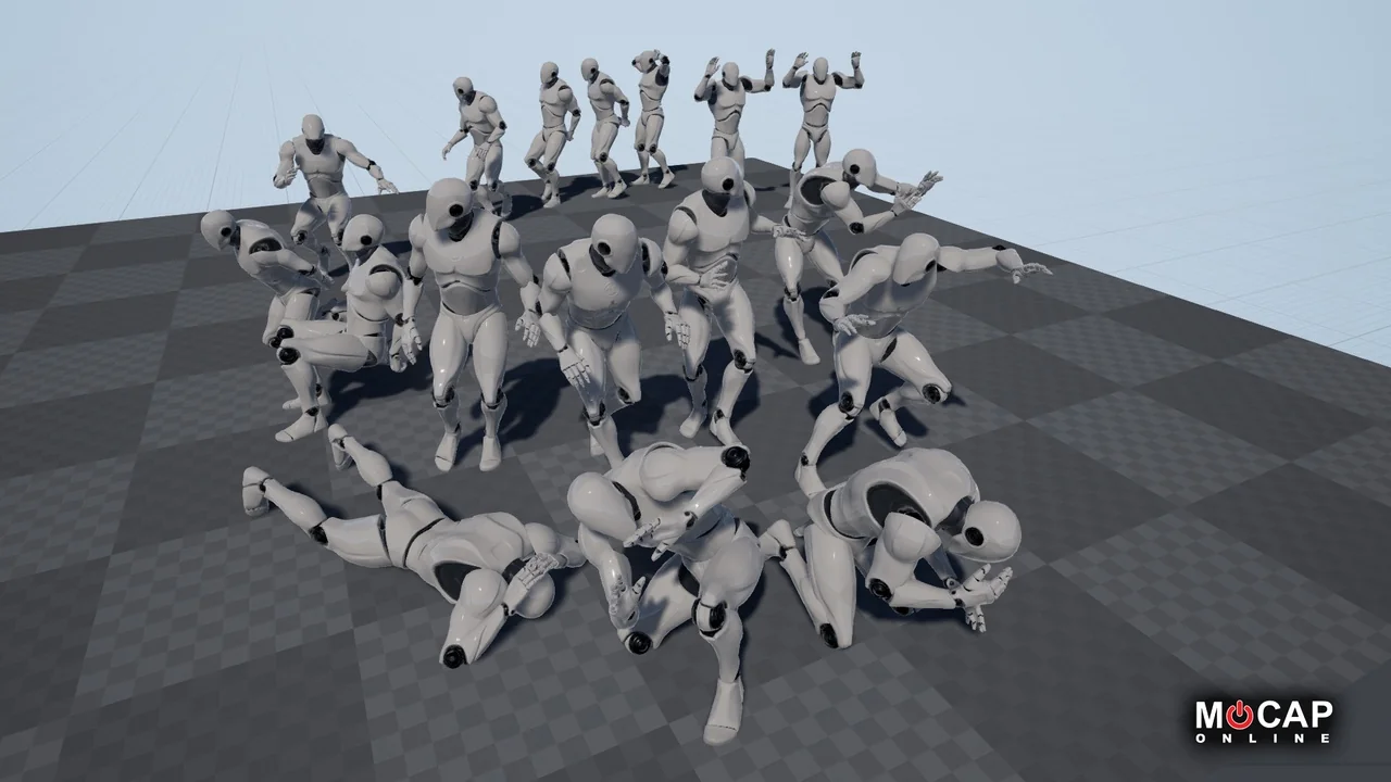 Scared – MoCap Animation Pack asset