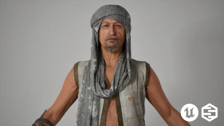 Jeans 125 – All MH Bodies & UE5 Skeletons – Rigged