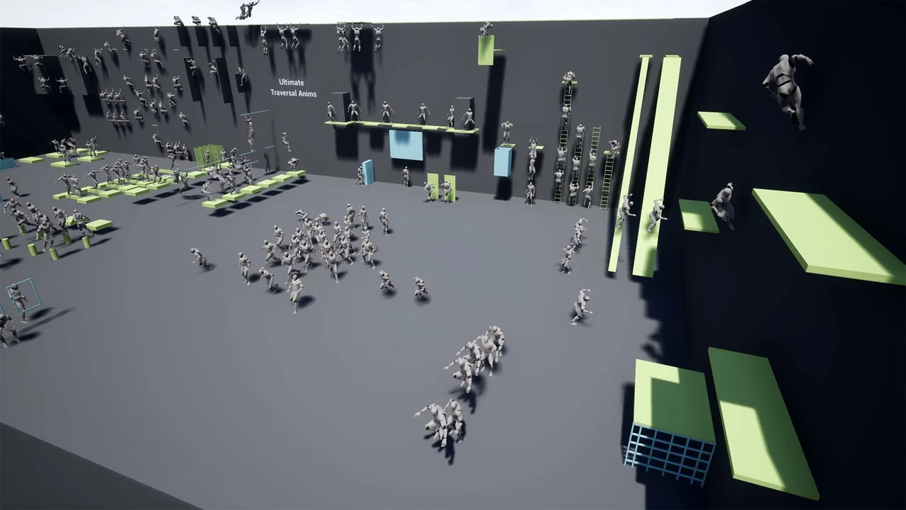 Ultimate Traversal Anims asset