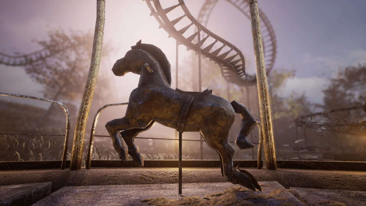 Abandoned Amusement Park asset