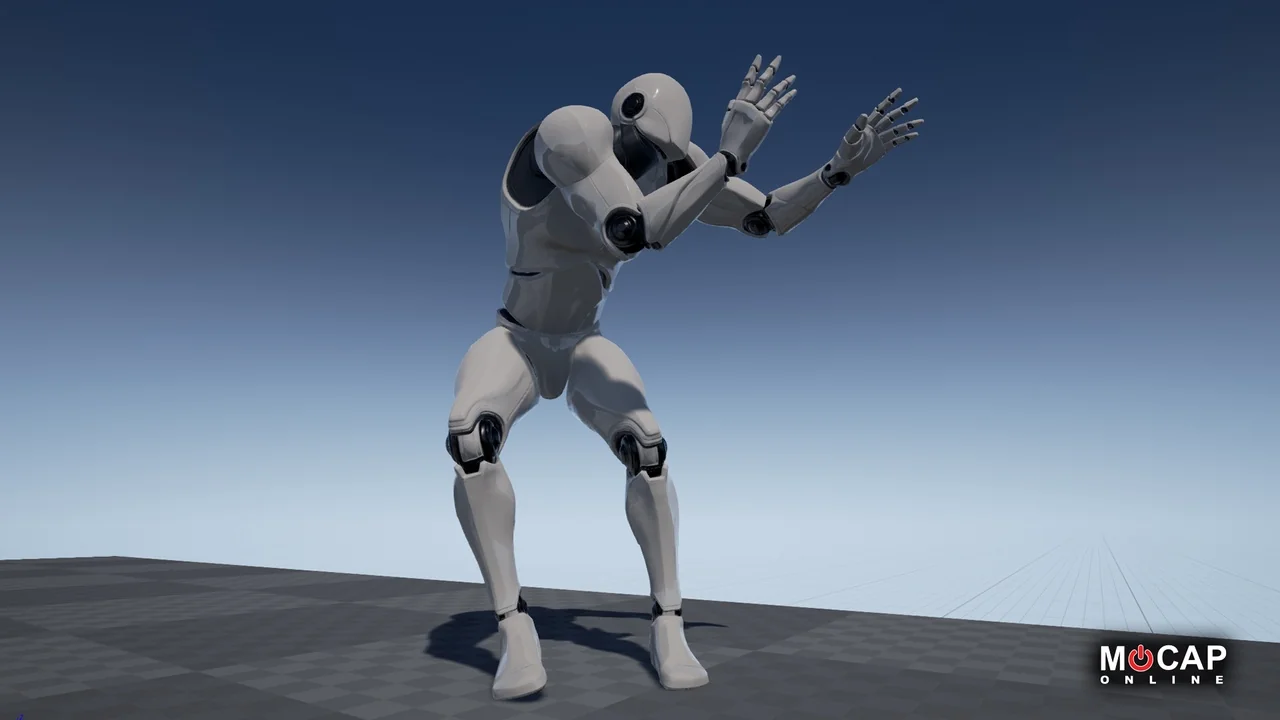 Scared – MoCap Animation Pack asset