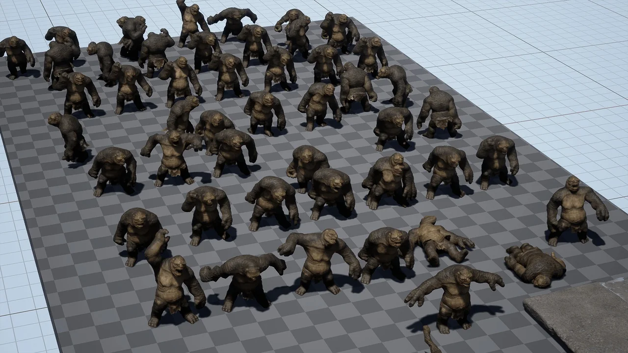 Cave Troll Lightweight asset