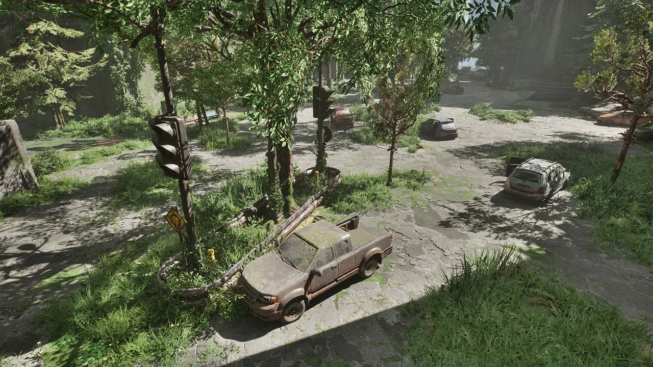 Post Apocalyptic City asset