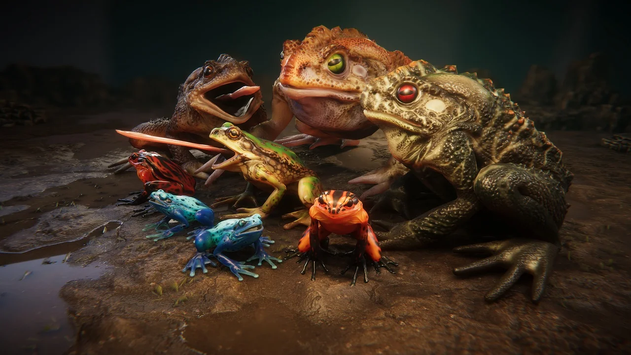 Frogs pack asset