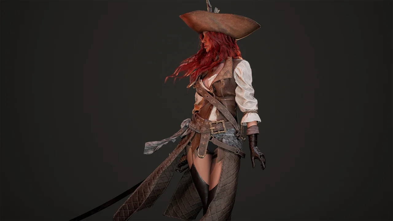 Pirate Girl asset