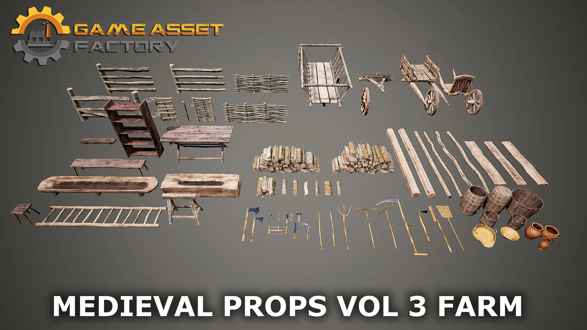 Medieval Props Vol 3 Farm