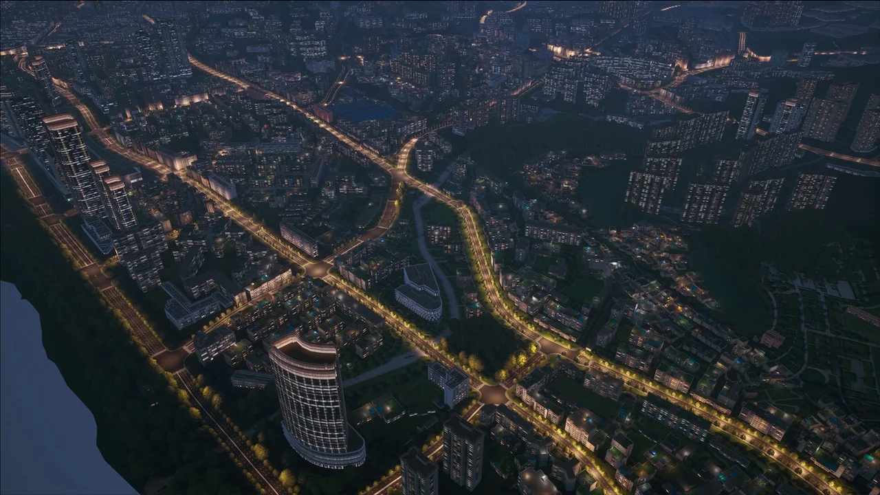 Dynamic City Creator Sample asset