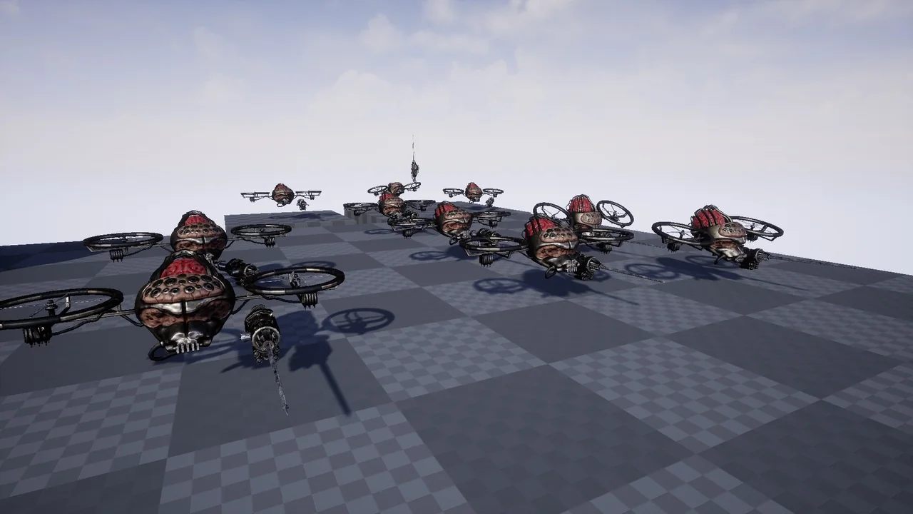 SCIFI Alien Cyborg asset