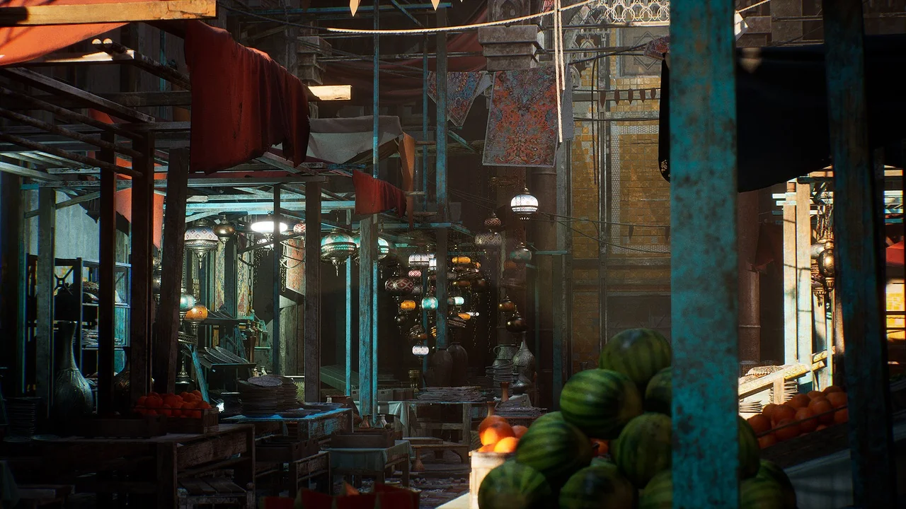 Market Street Environment Kit asset