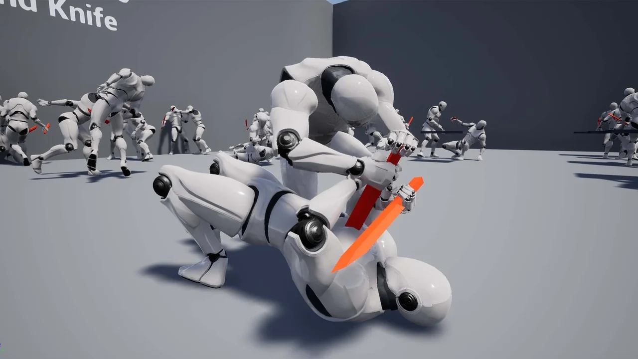 Brutal Finishers – Hand and Knife asset