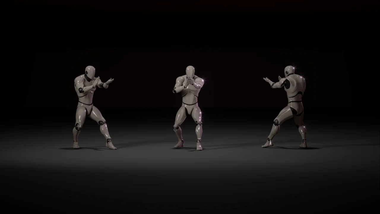Combat animations – Kung fu V1 asset