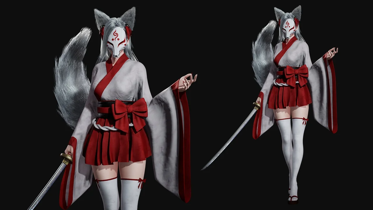 Kitsune asset