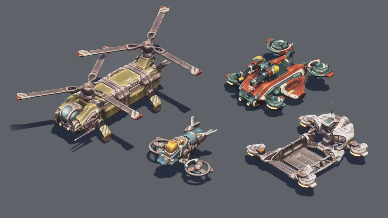 Sci-Fi Vehicle Constructor asset