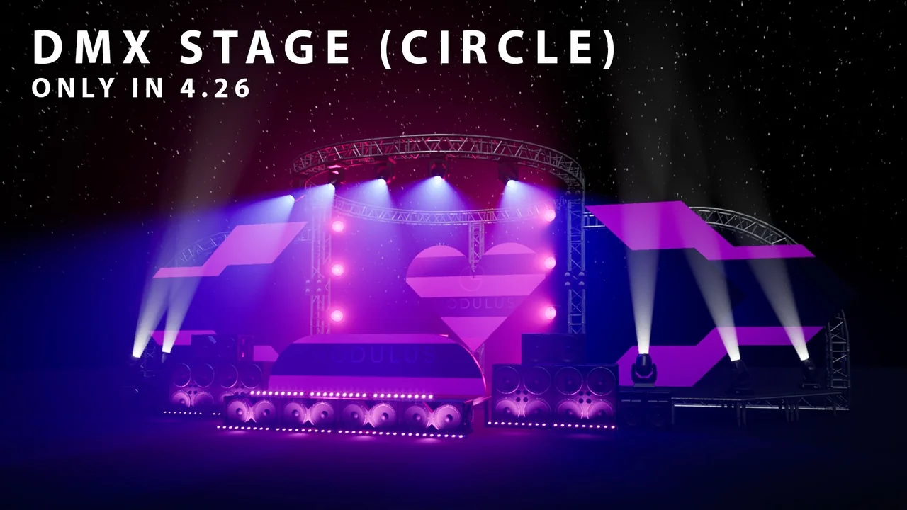 Modular Concert Stage asset