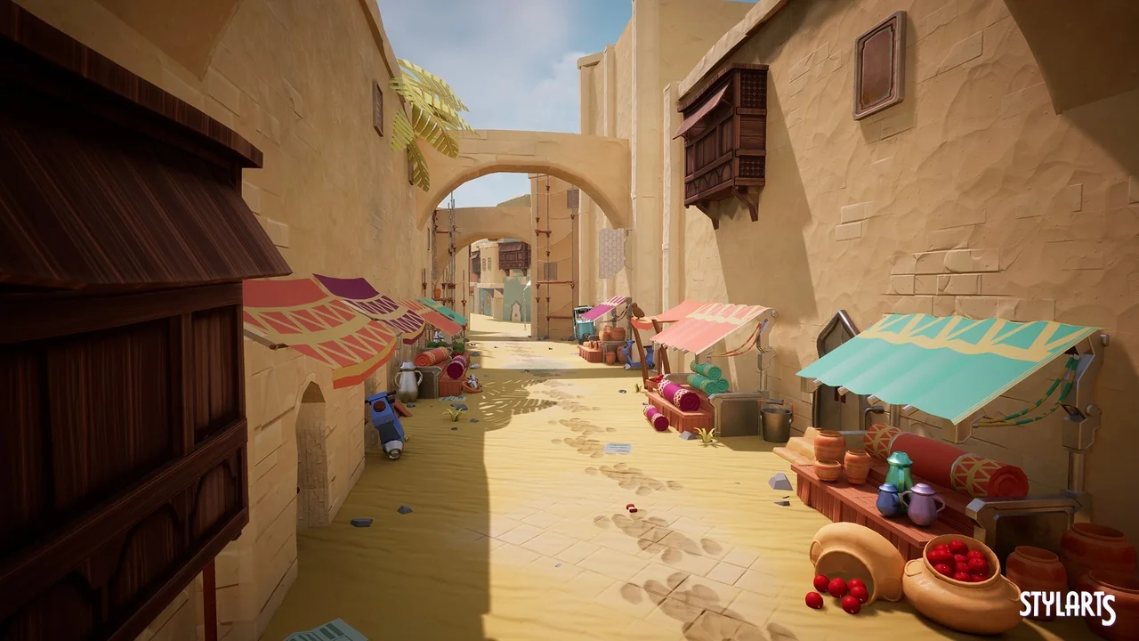 Stylized Indian City ( Stylized Stylized Stylized Indian Indina Cities Urban ) asset