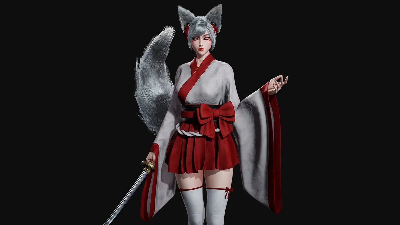 Kitsune asset