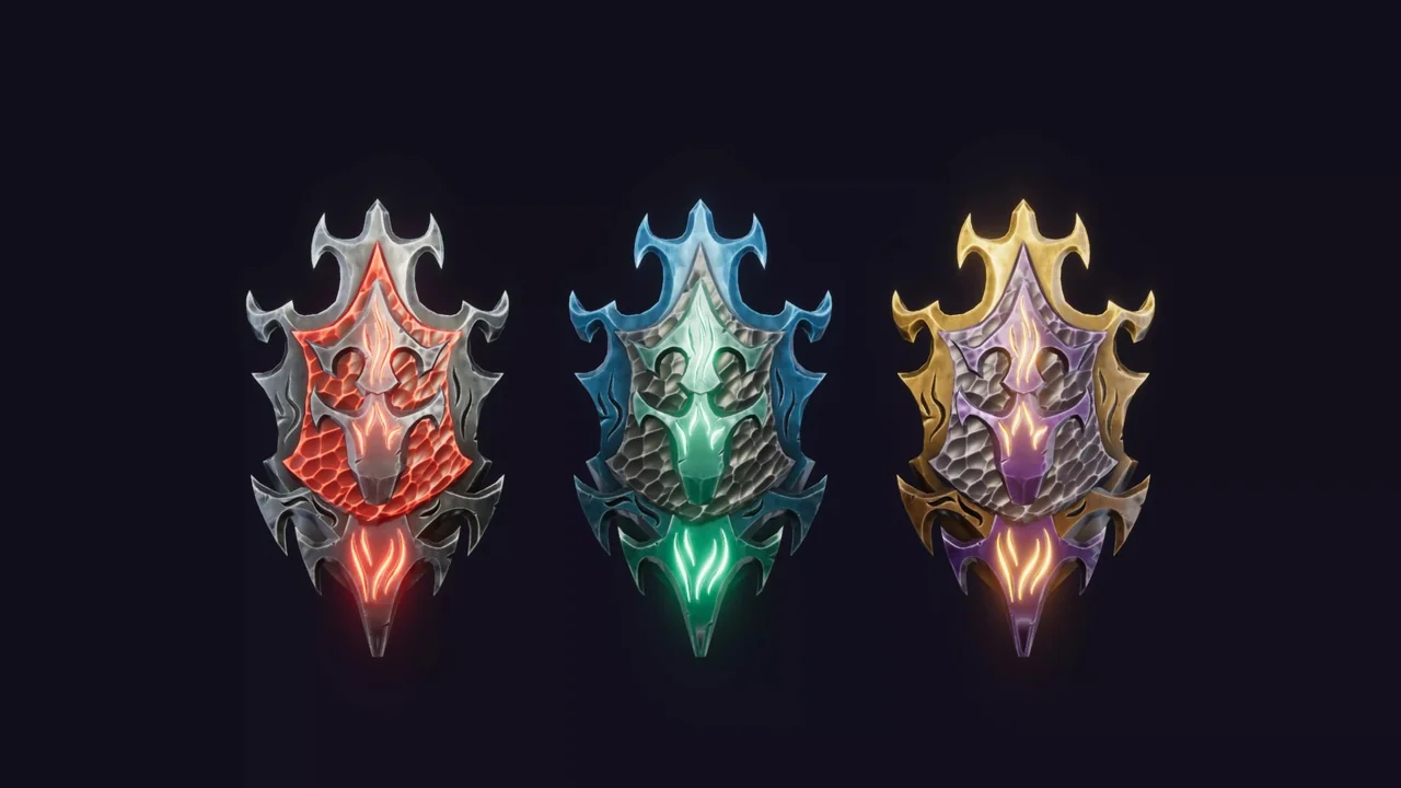 Stylized Shields – RPG Weapons asset