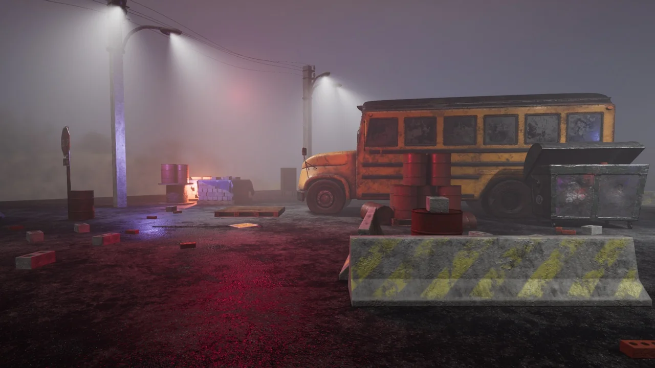 Abandoned City Props Pack asset