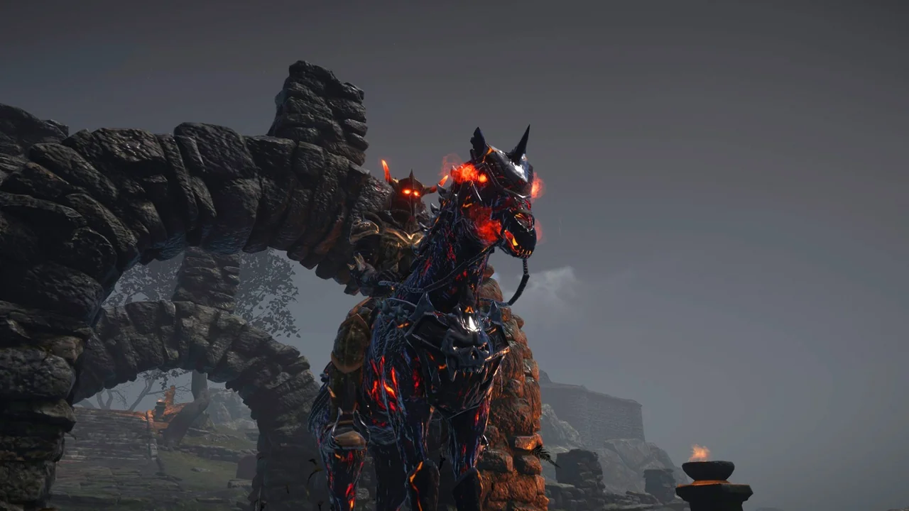 Undead Horse and Unholy Knight asset