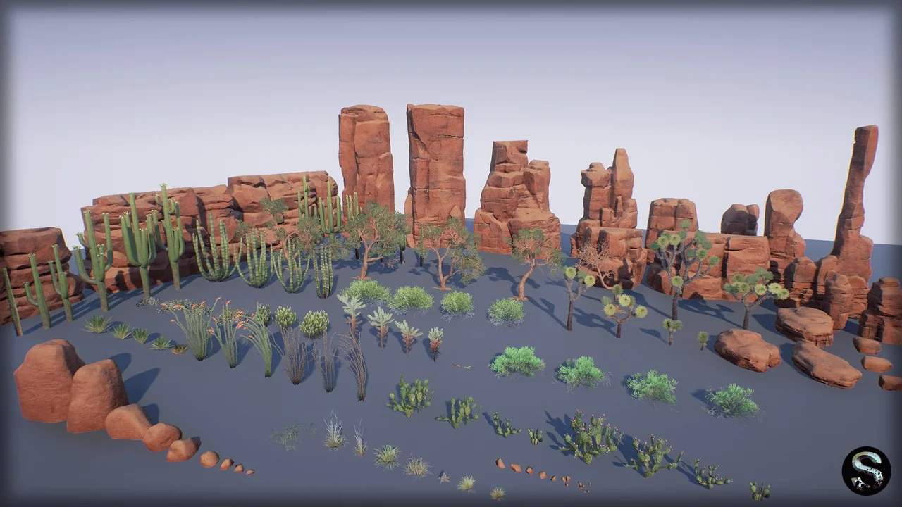 Red Desert Pack asset