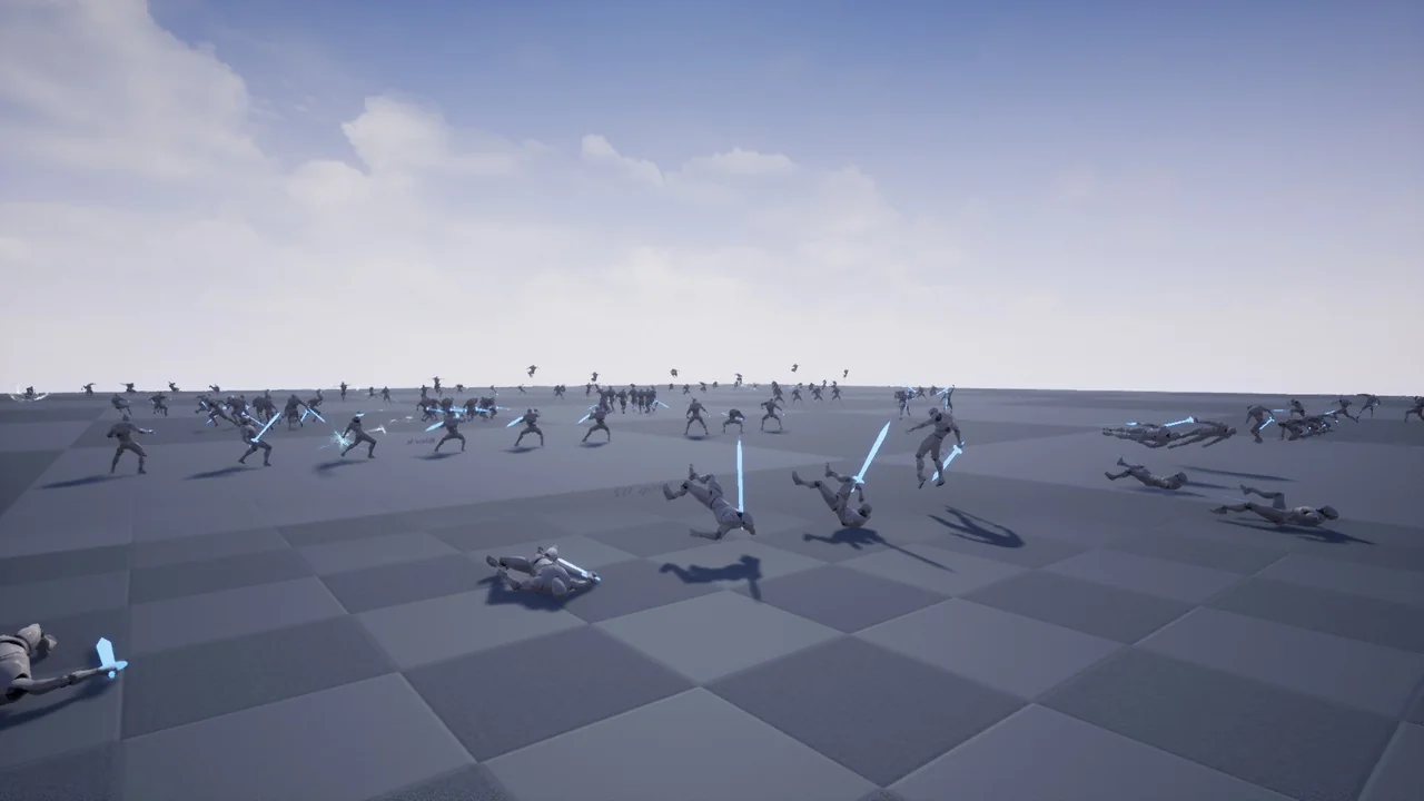 One Handed Sword Animset Pro asset