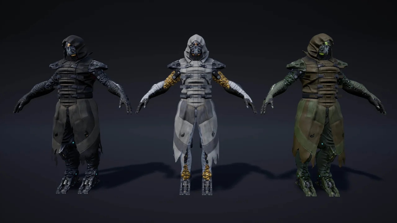 Sci-Fi Characters (Pack) Vol.2 asset