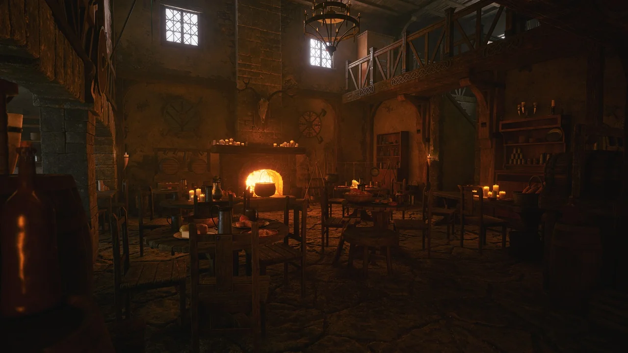 Nordic Medieval Tavern asset