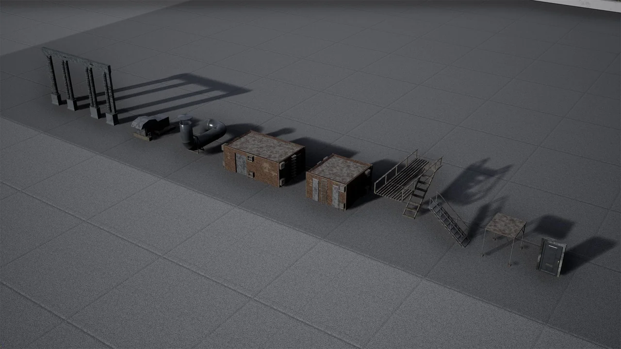 Brushify – Urban Buildings Pack asset