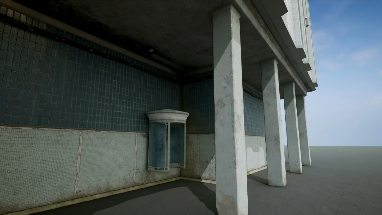Modular Post Soviet Building asset