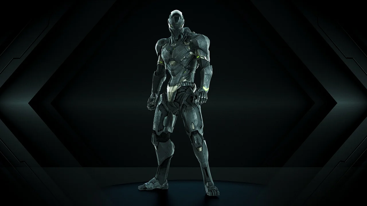 Sci-FI Cyber Robot 01 asset