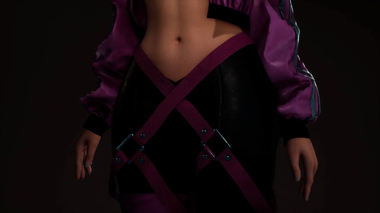 F2 Cyber Girl Davina asset