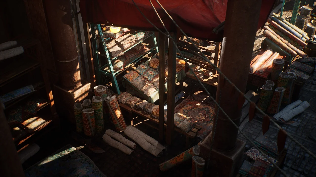 Market Street Environment Kit asset