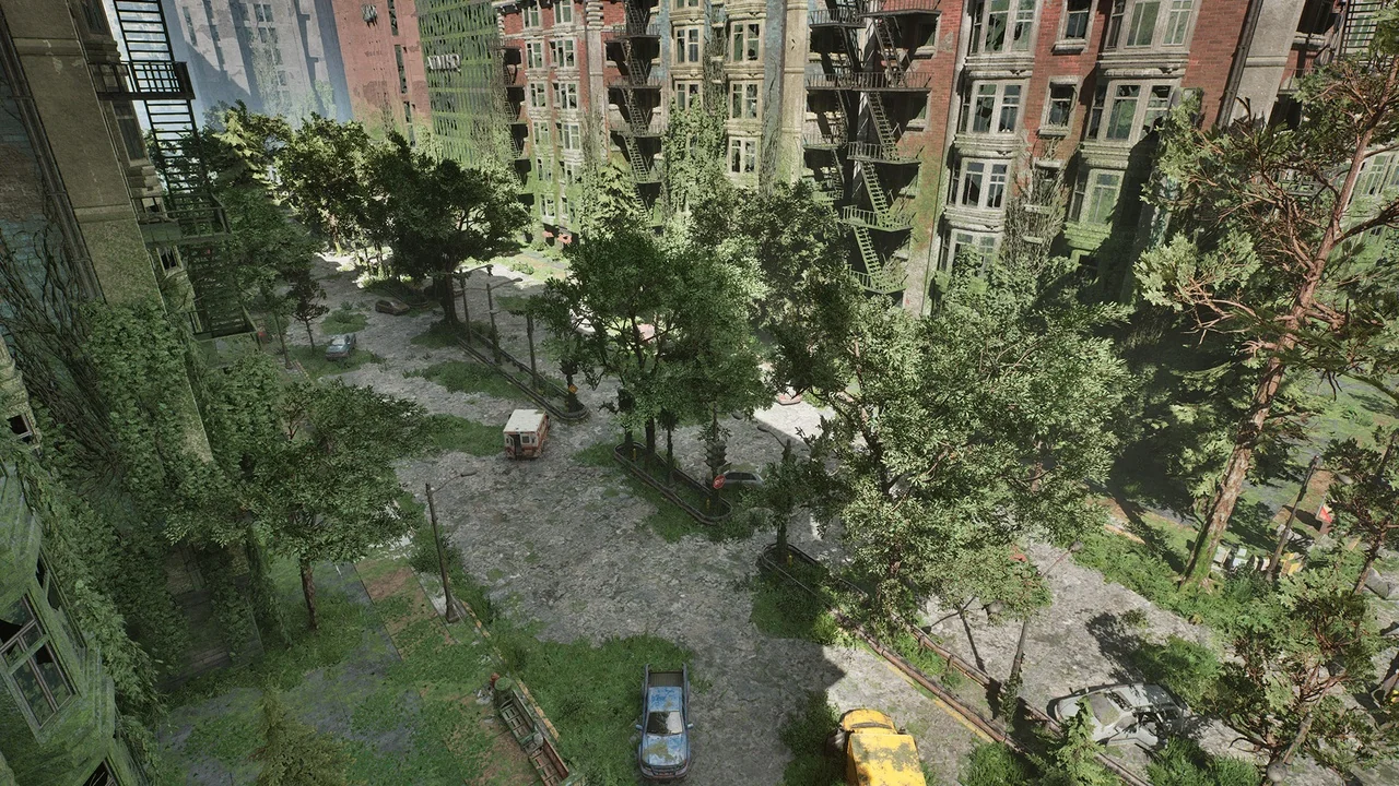 Post Apocalyptic City asset