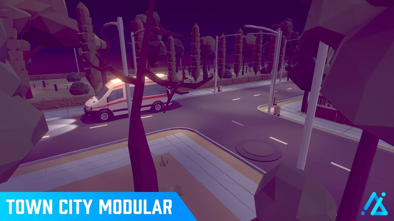 POLY – Town City Modular asset