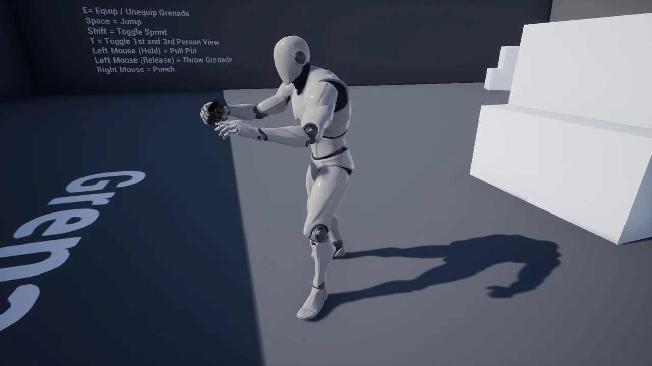 Grenade Animation Kit asset