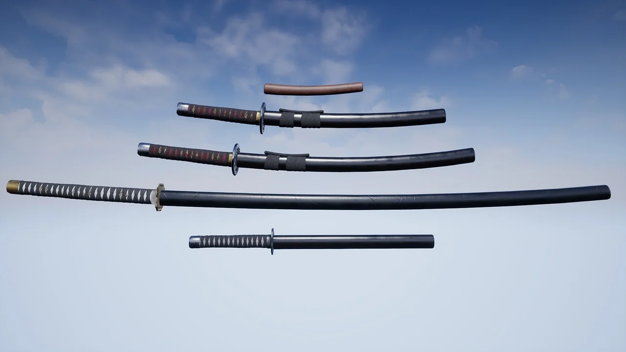 Weapons Series – Japan Weapons – Mini Pack asset