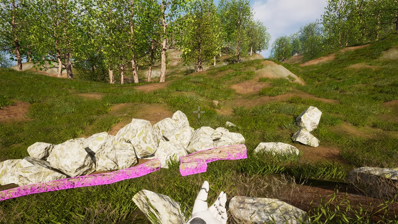 Survival Interactable Procedural Nature Ecosystem asset