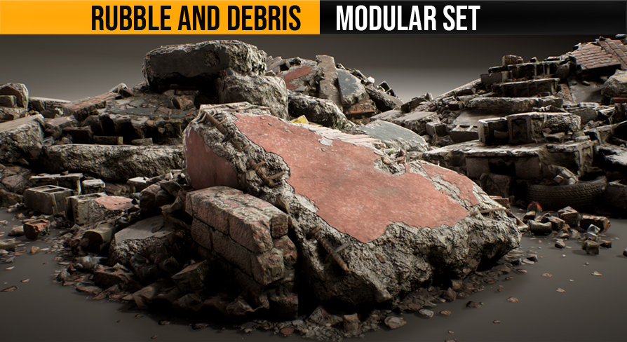 Rubble and Debris - Modular Set