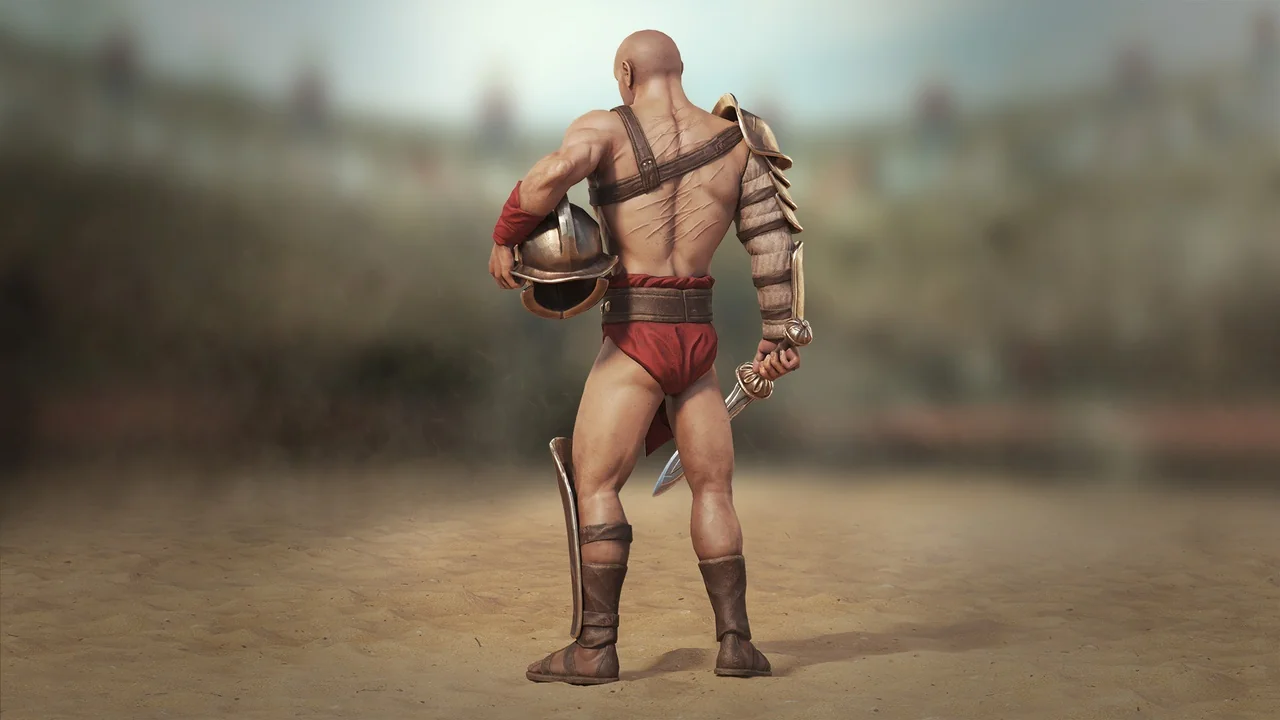 Gladiator Murmillo asset