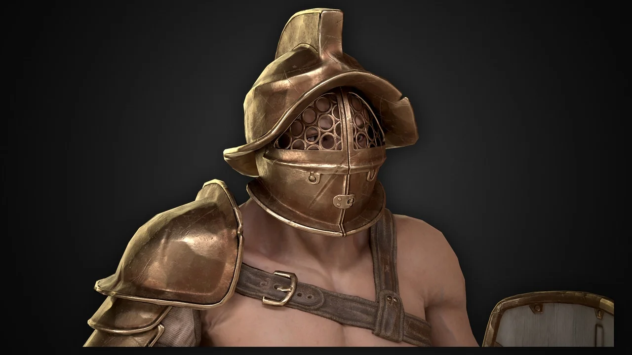 Gladiator Murmillo asset