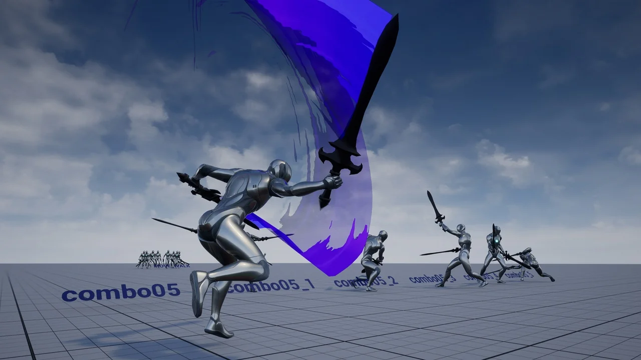 Great DualBlade AnimSet asset