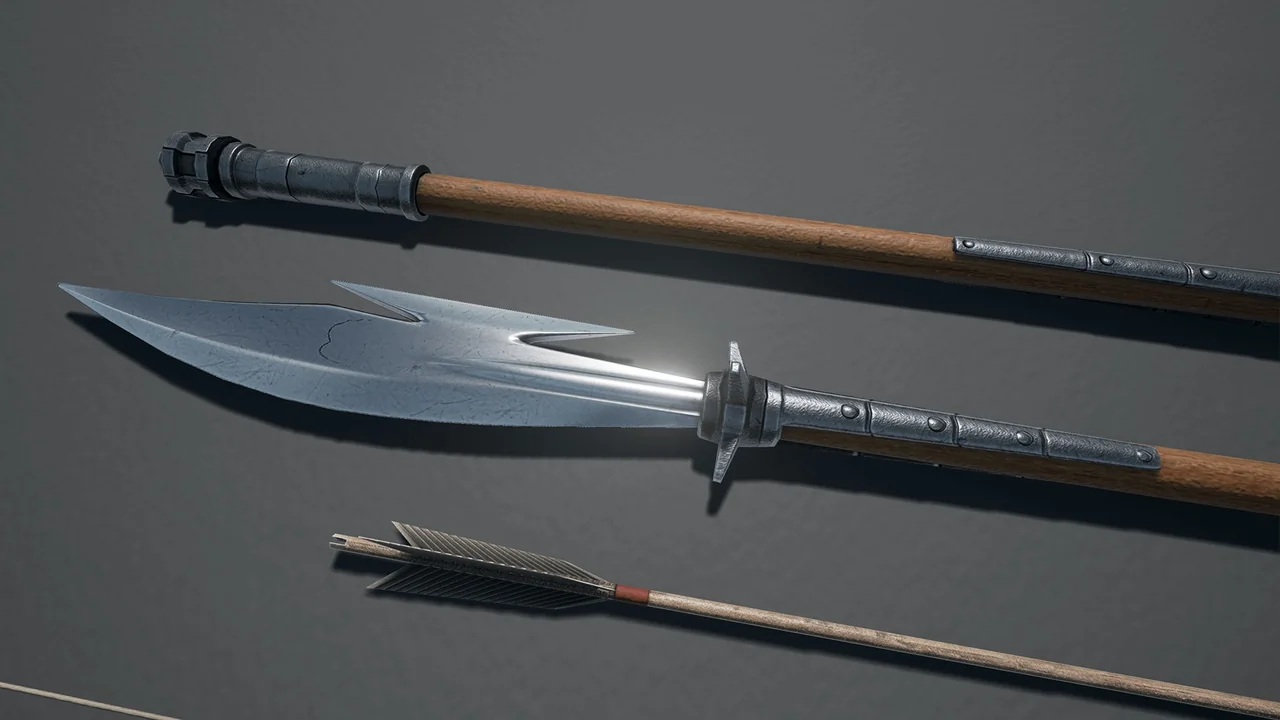 HB Medieval Weapons Pack 3 asset