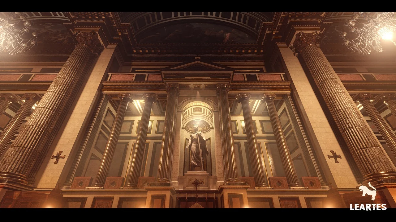 Church / Cathedral Interior Environment ( Church Cathedral Interior Historical ) asset