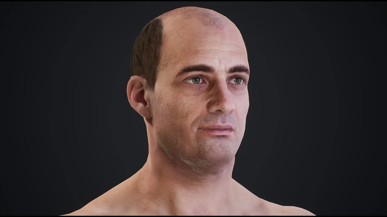 Character Customization: Male asset