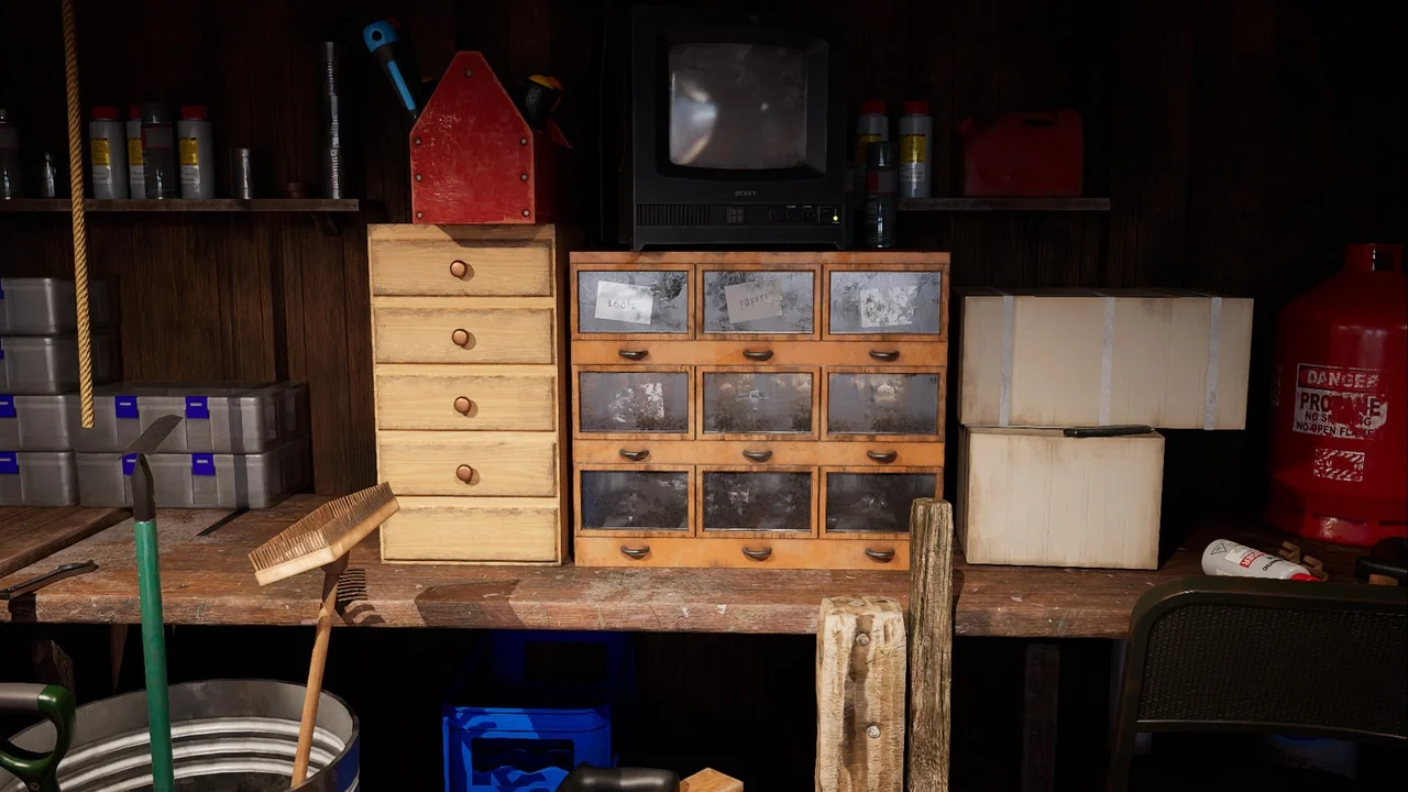 Abandoned shed asset