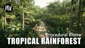 MW Tropical Rainforest Trees Biome