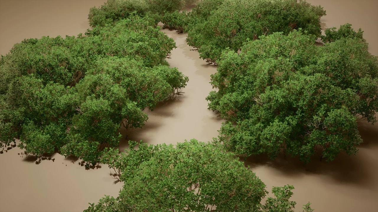 Foliage VOL.9 – Coyote Bushes (Nanite and Low Poly) asset