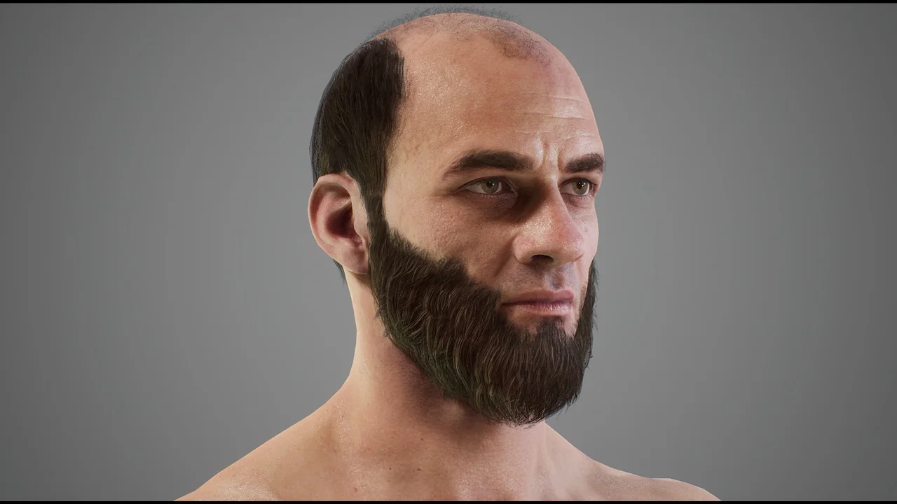 Character Customization: Male asset